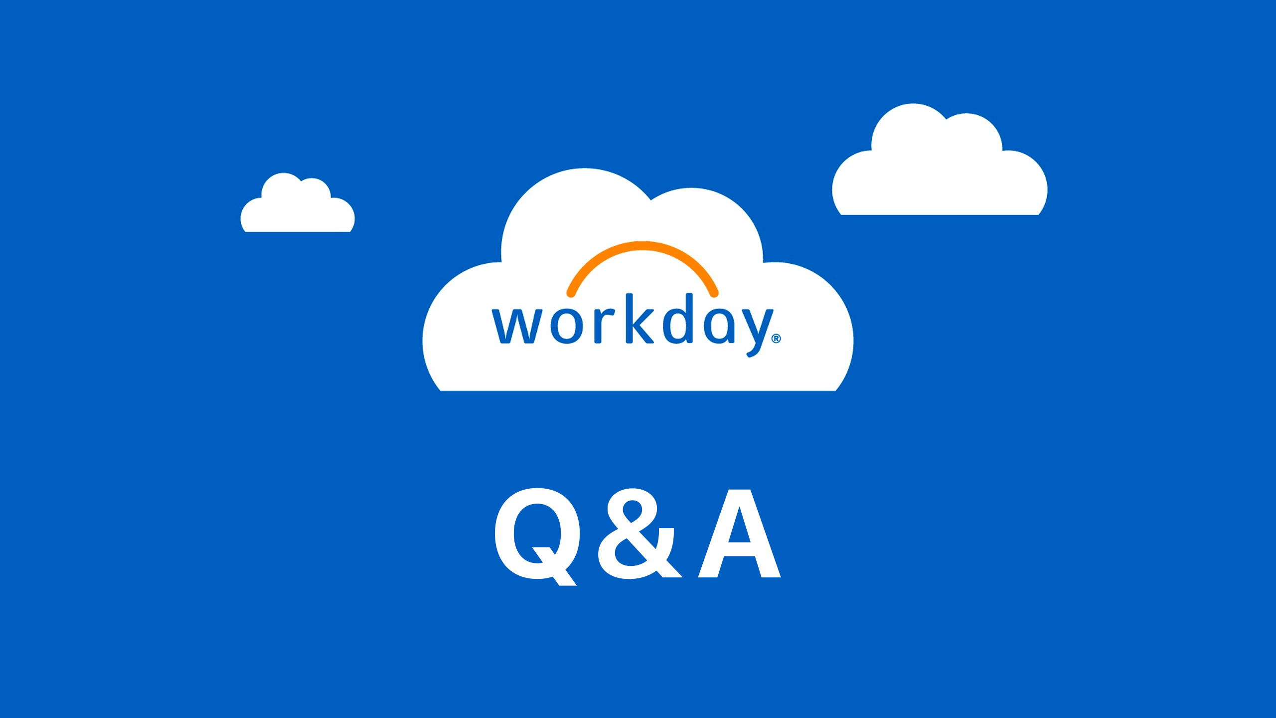 Workday Q&amp;A for Staff